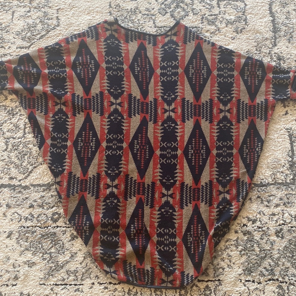 Aztec print sweater